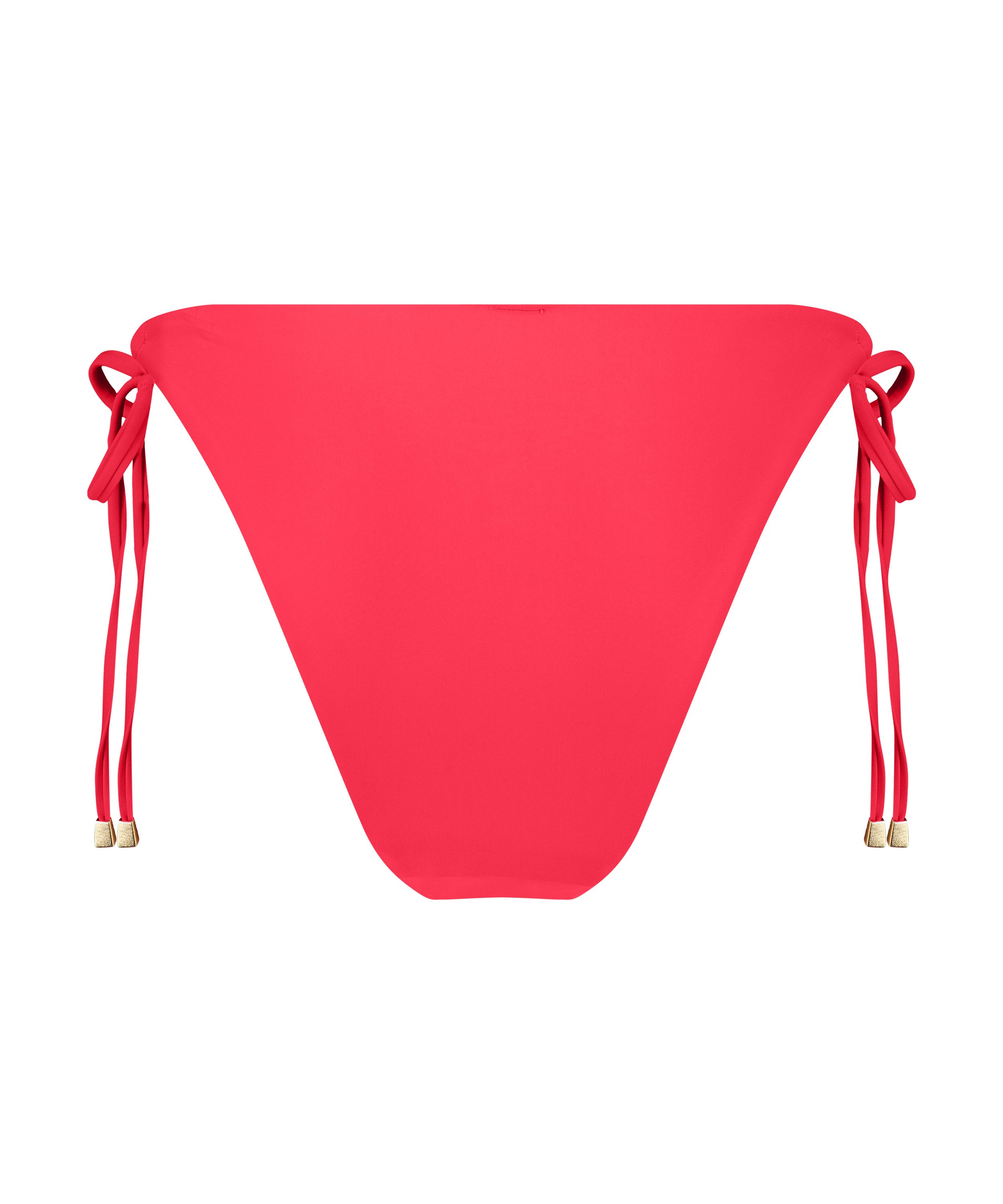 Doha High-Leg Bikini Bottoms, Red, main