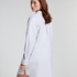 Flannel Nightshirt, Gray