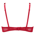 Padded underwired bra Roxy, Red