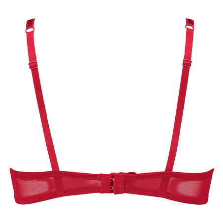 Padded underwired bra Roxy, Red