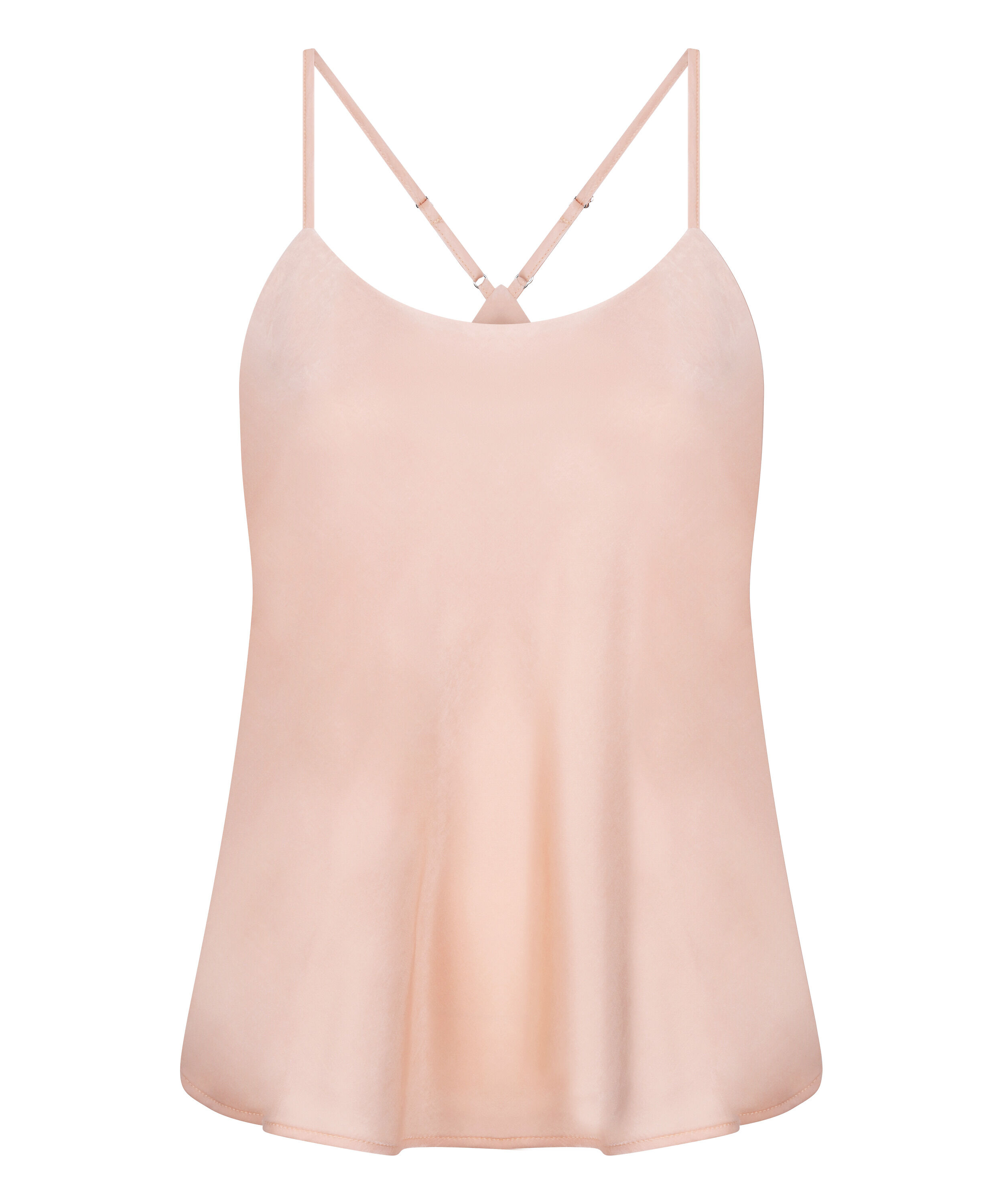 Ayla Satin Cami Top, Pink