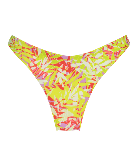 Marrakesh High Leg Bikini Bottom, Green