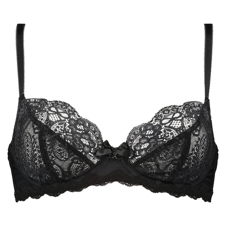 Underwired non-padded bra Katie, Black