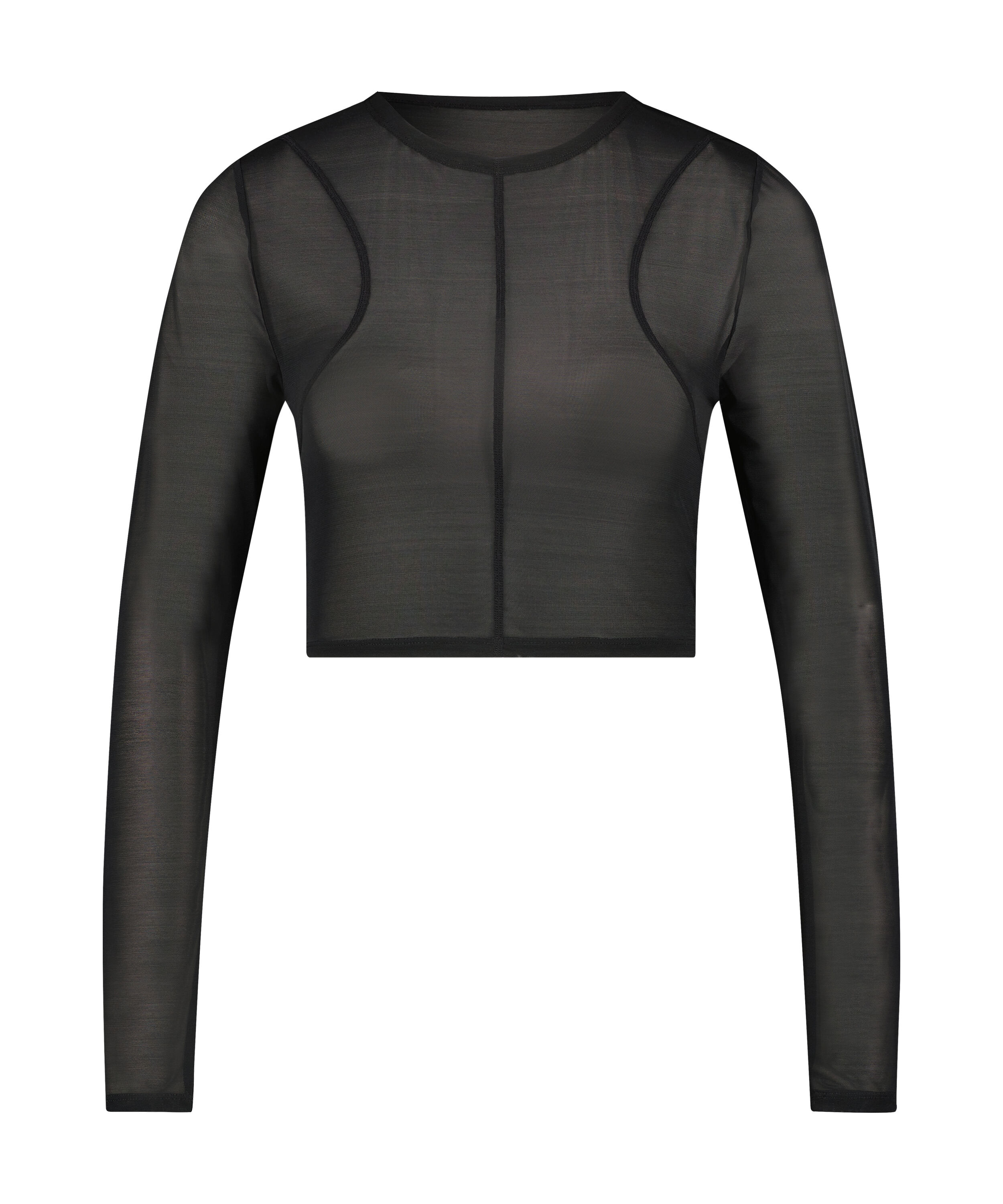 Lia Mesh Top HKM x NA-KD - Pajama Tops - Hunkemöller