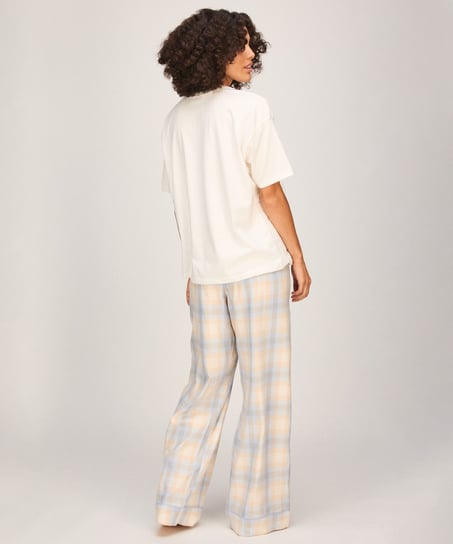 Pyjama Set Check, Blue