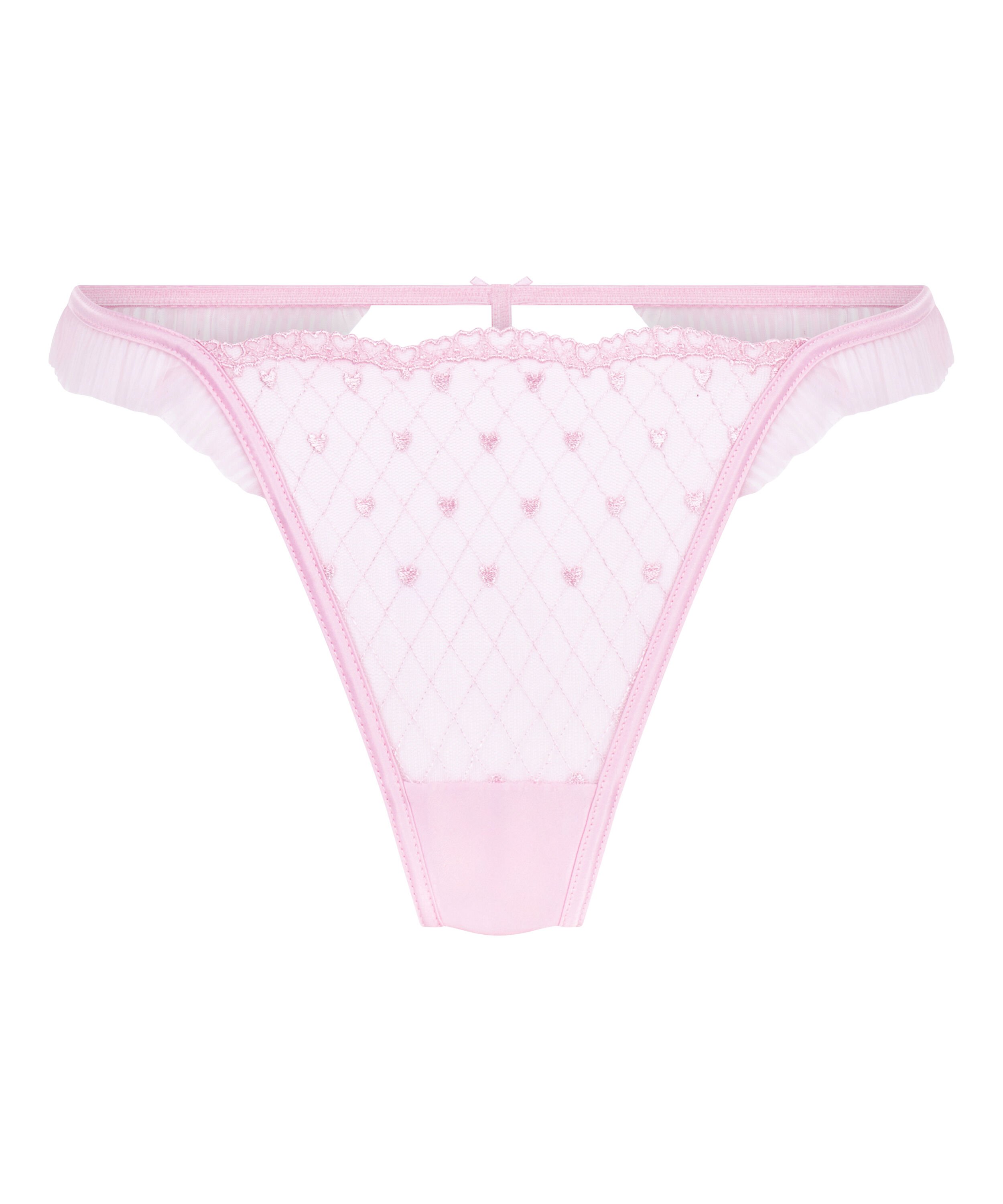 Cordelie Highleg Thong, Pink