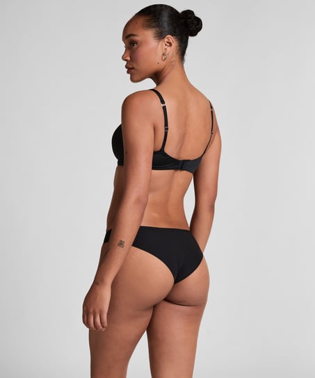 Invisible Brazilian Stripe mesh, Black