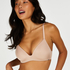 Mona Padded Non-Wired Push-Up Bra, Beige