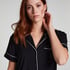 Essential Jersey Short-Sleeved Jacket, Black