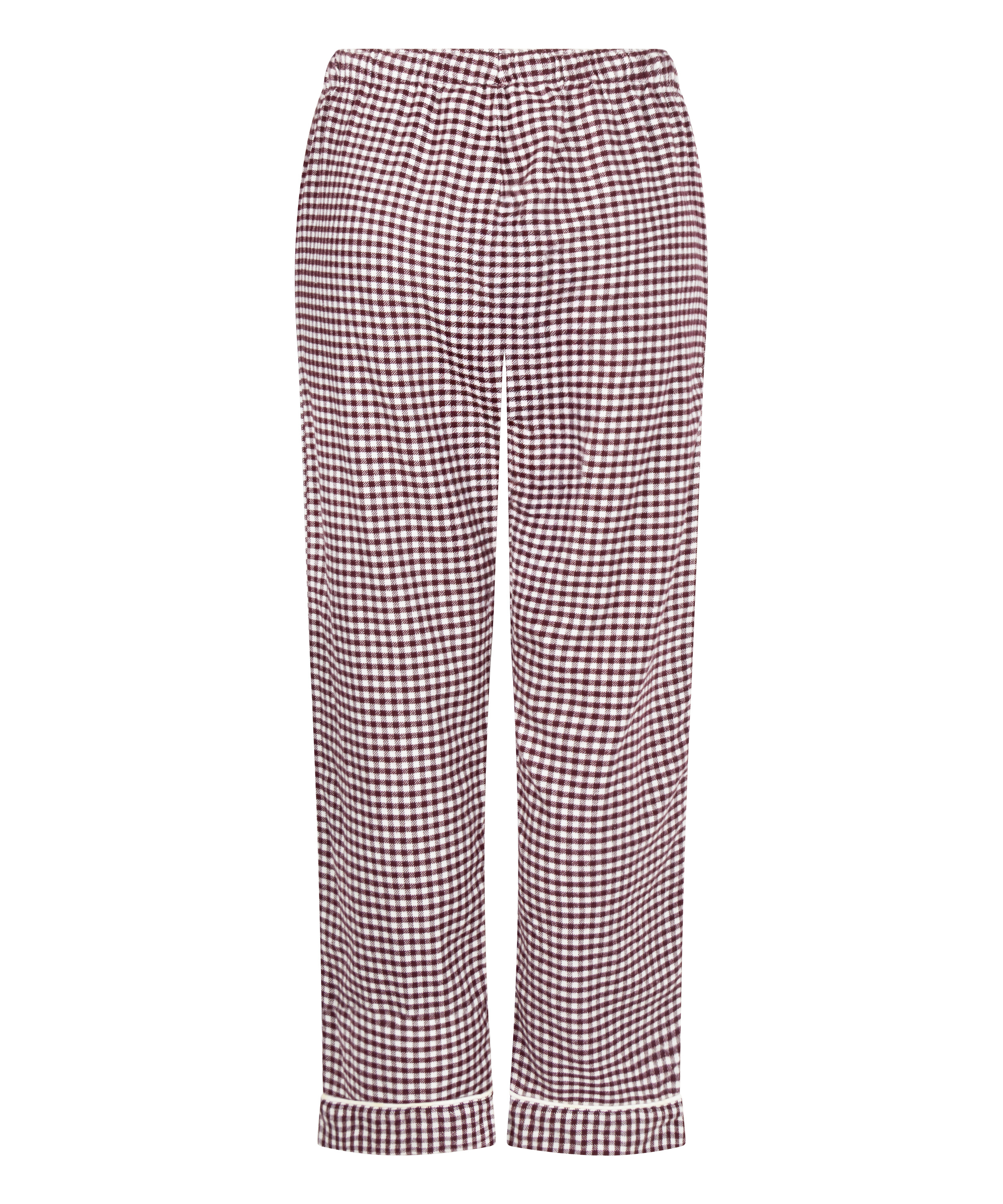 Flannel Pyjama Pants, Purple, main