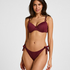 Padded Underwired Bikini Top Aruba, Purple