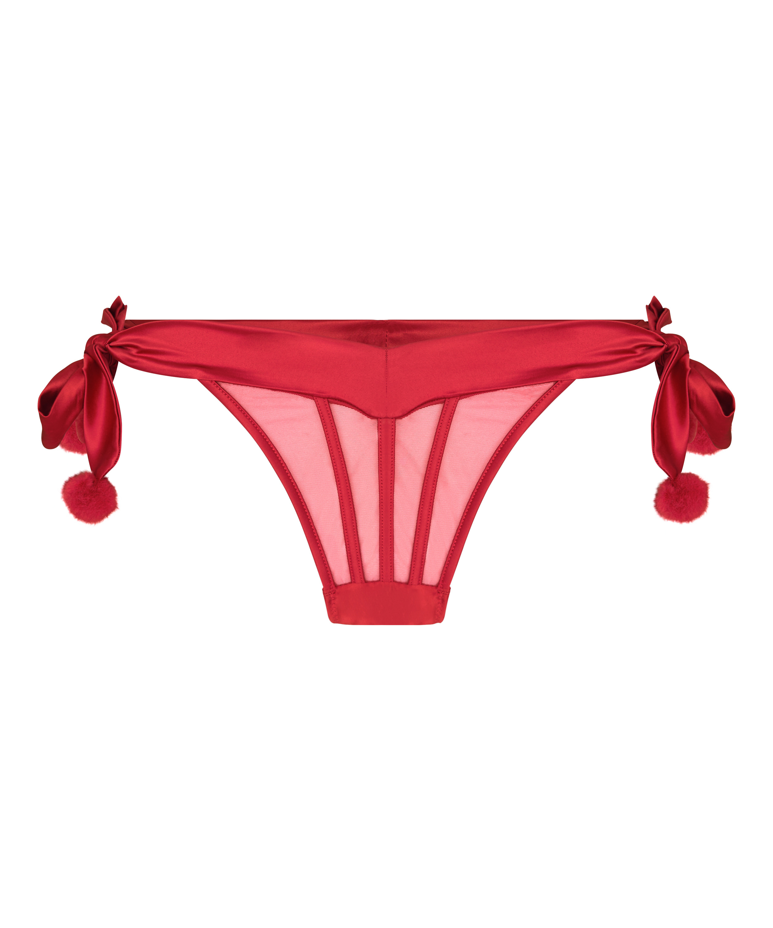 Highleg Thong Noelle, Red, main