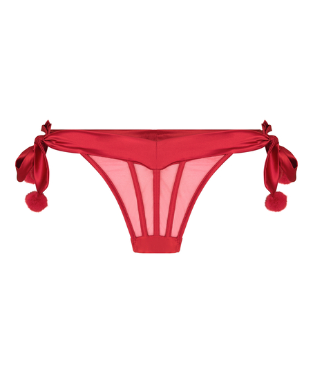 Highleg Thong Noelle, Red