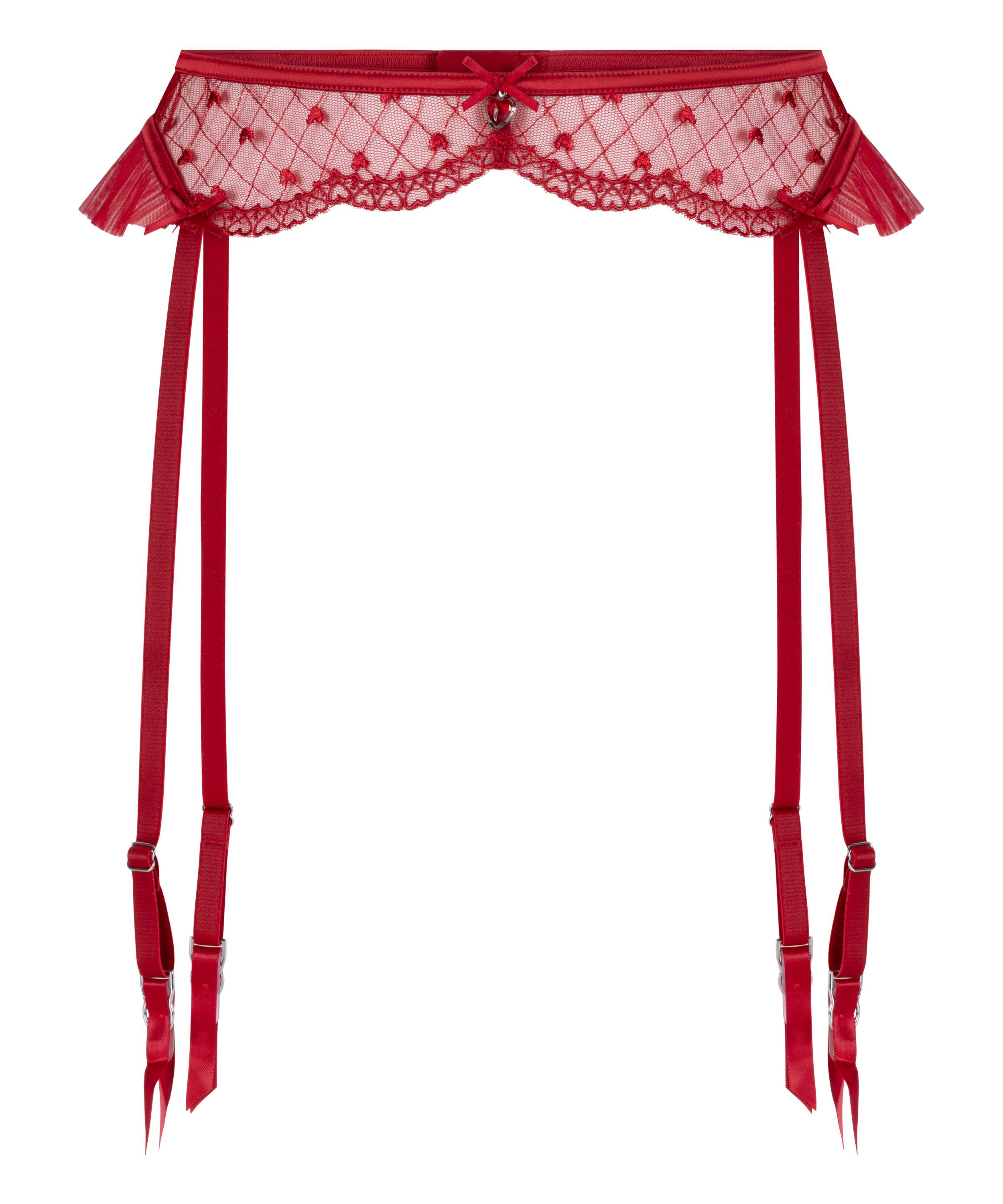 Cordelie Suspenderbelt , Red