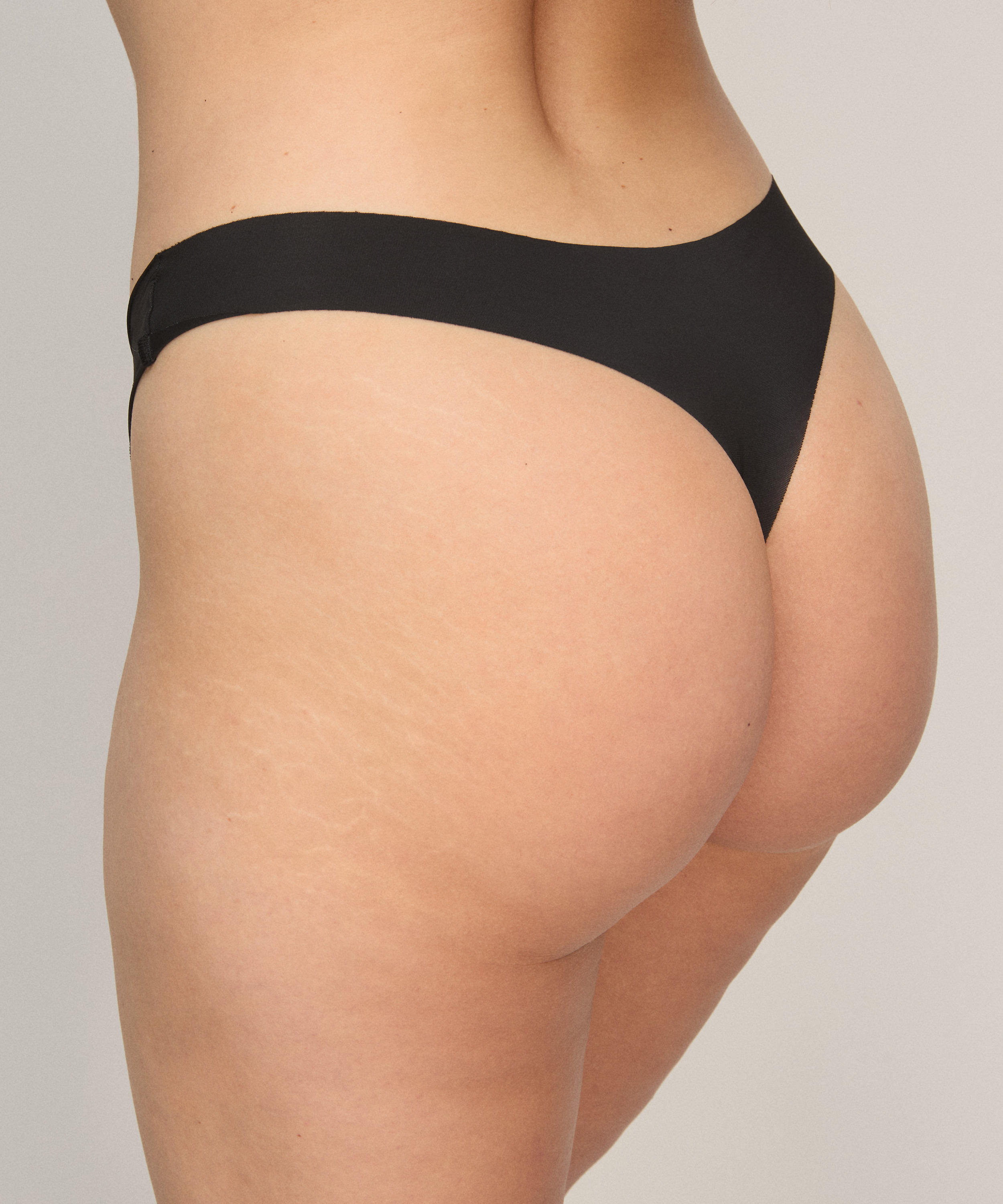 Thong Invisible, Black, main
