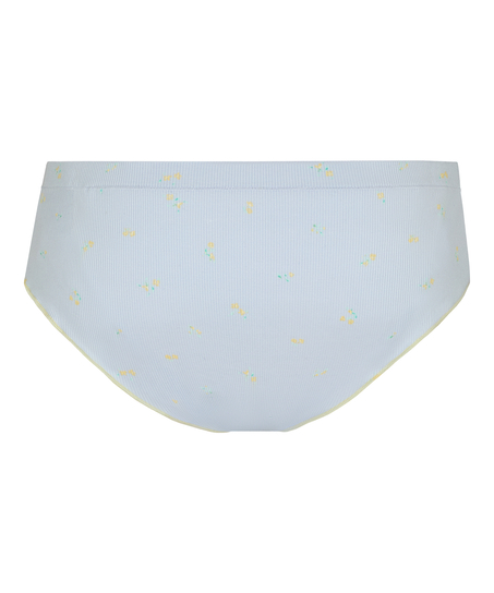 Renee Rib Brazilian Short, Blue