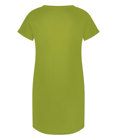 Round Neck Nightshirt, Green