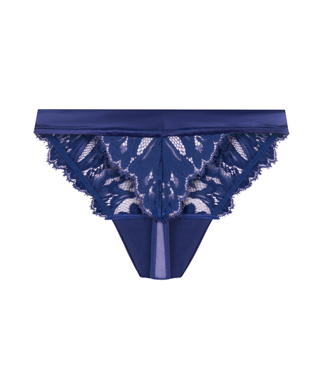 Grace Highleg String, Blue