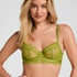 Isabelle Non-Padded Underwired Bra, Green