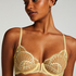 Sali Non-Padded Underwired Bra, Yellow