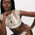 Indigo Bralette, White