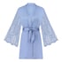 Satin Kimono, Blue