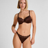 Lace & Shine Padded Underwired Bra, Brown