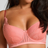 Robijn Underwired Push-Up Bra, Orange