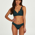 Alexa Padded No-Wire Bra, Green