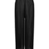 Plisse Pants, Black
