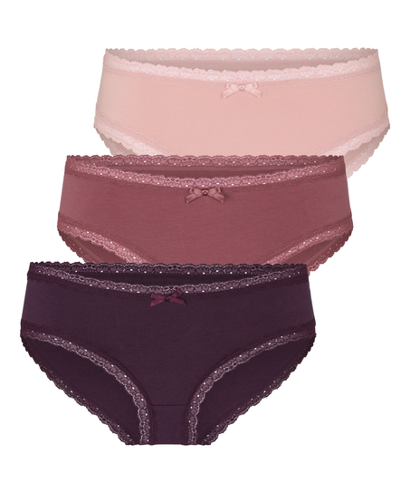 Multipack Cotton Brazilian, Purple