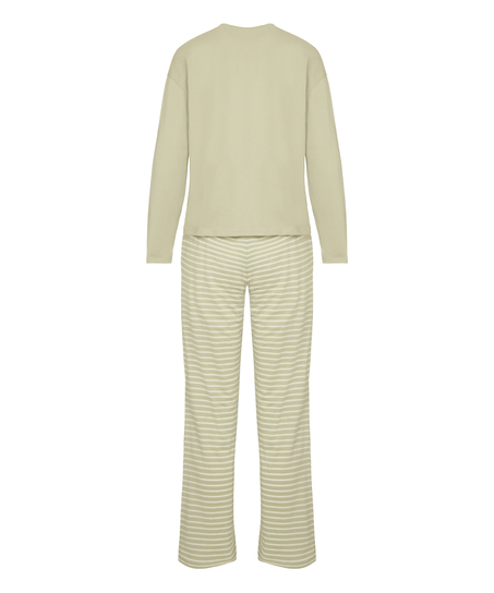 Pyjamaset Cotton Jersey, Green