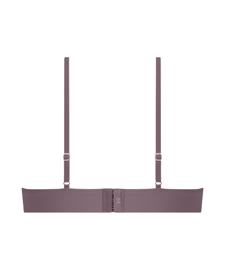 Smooth Triangle Bralette, Purple