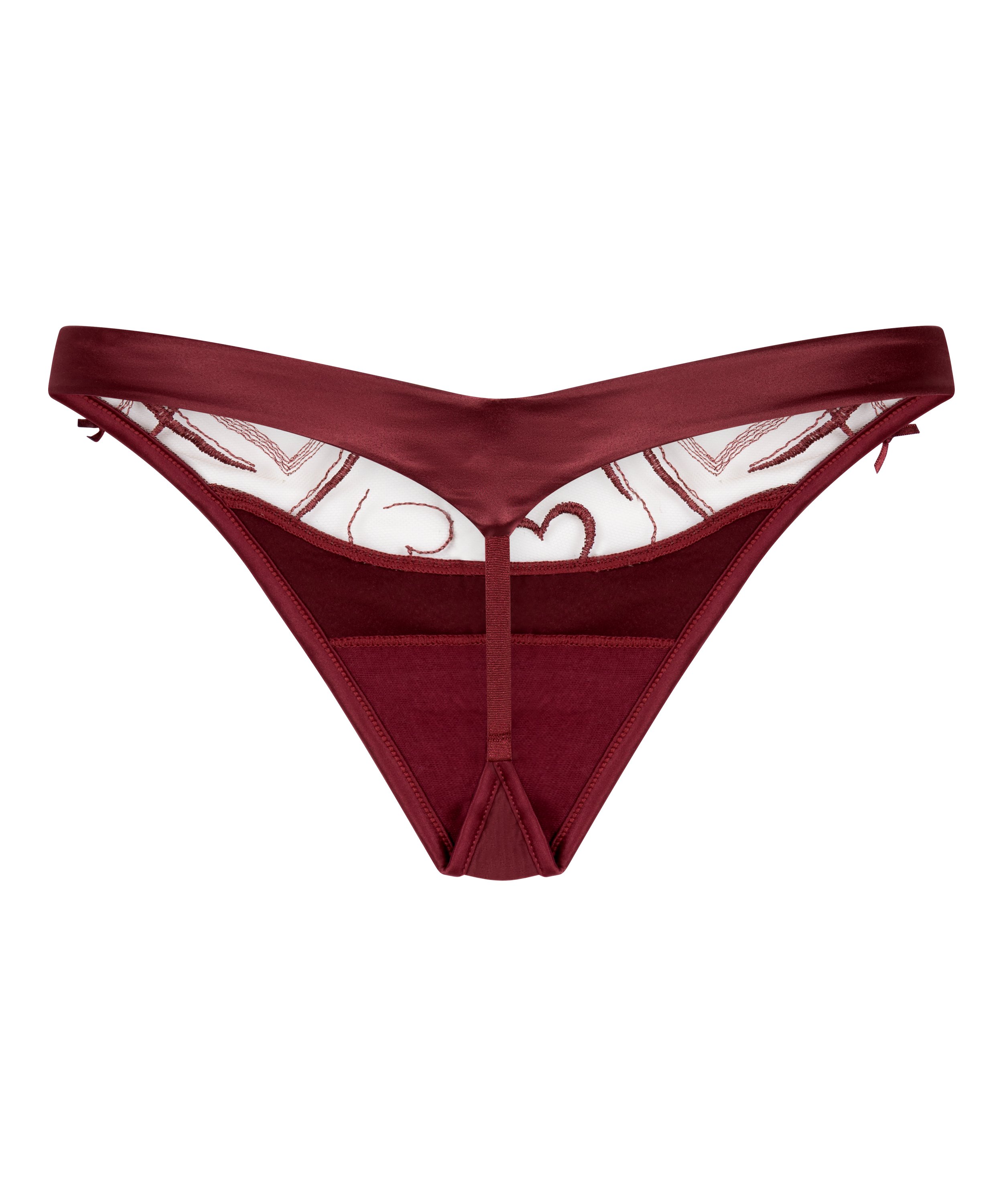 Olivia Highleg Thong, Red, main