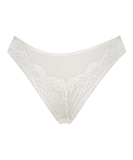 Arla High Leg Brazilian, White