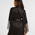 Satin Kimono, Black