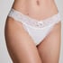 Madison Extra Low Thong, White