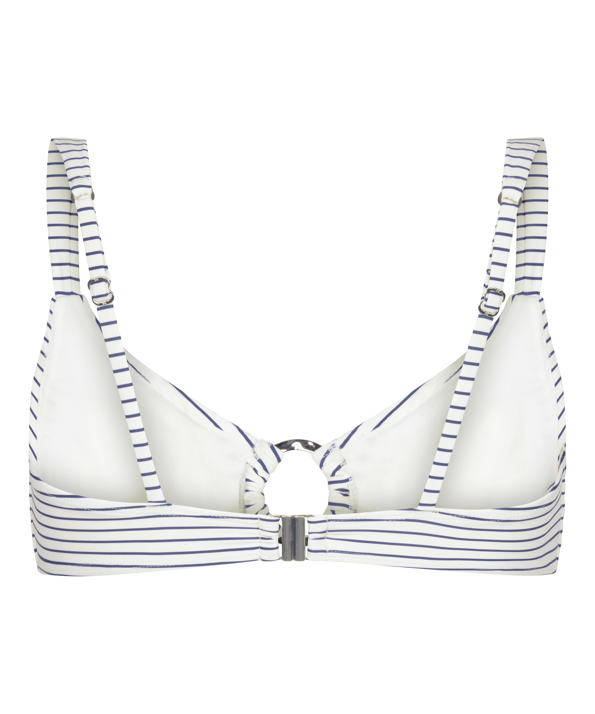 Bikinitop Stripes, White, main