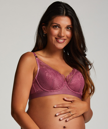 Adeliaide padded underwired bra, Purple