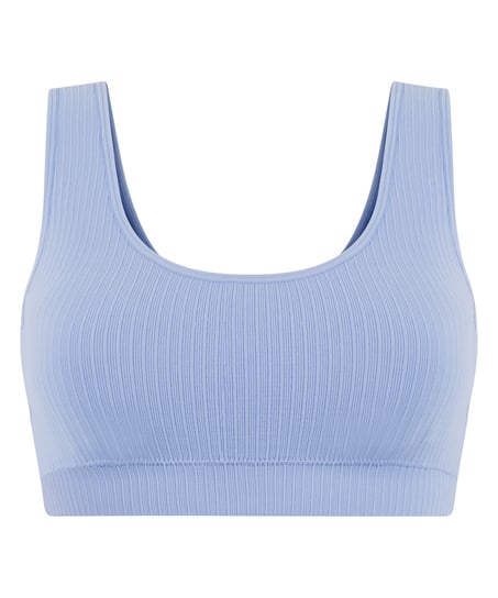 Dianne Scoop Bralette, Blue