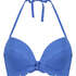 Scallop push-up underwired bikini top Cup A - E, Blue