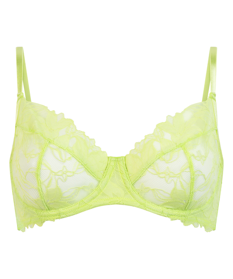 Ingrid Non-Padded Underwired Bra, Green