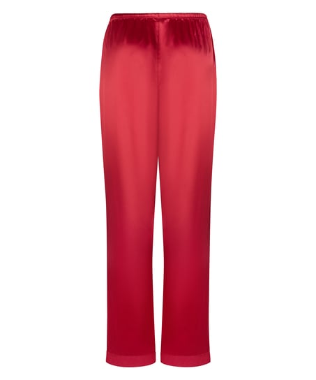 Satin Trousers, Red