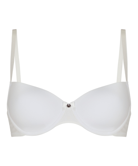 Demi Padded Underwired Bra, White