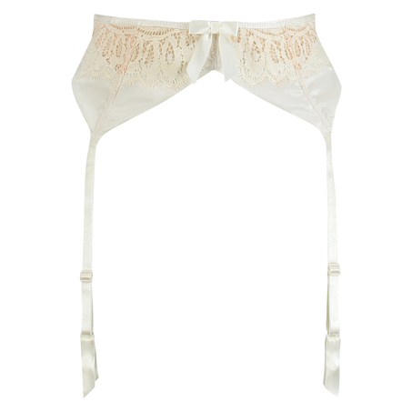 Delilah Suspenders, White
