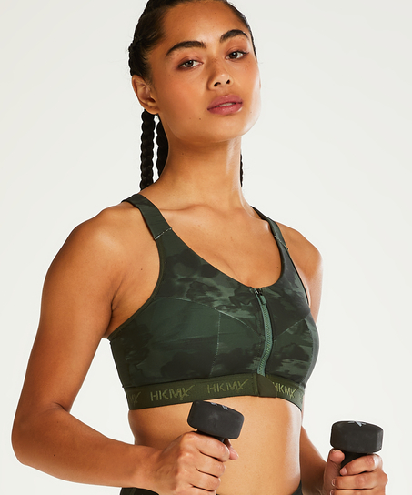 HKMX Sports bra The Pro Level 3, Green