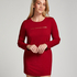 Round Neck Nightshirt, Red