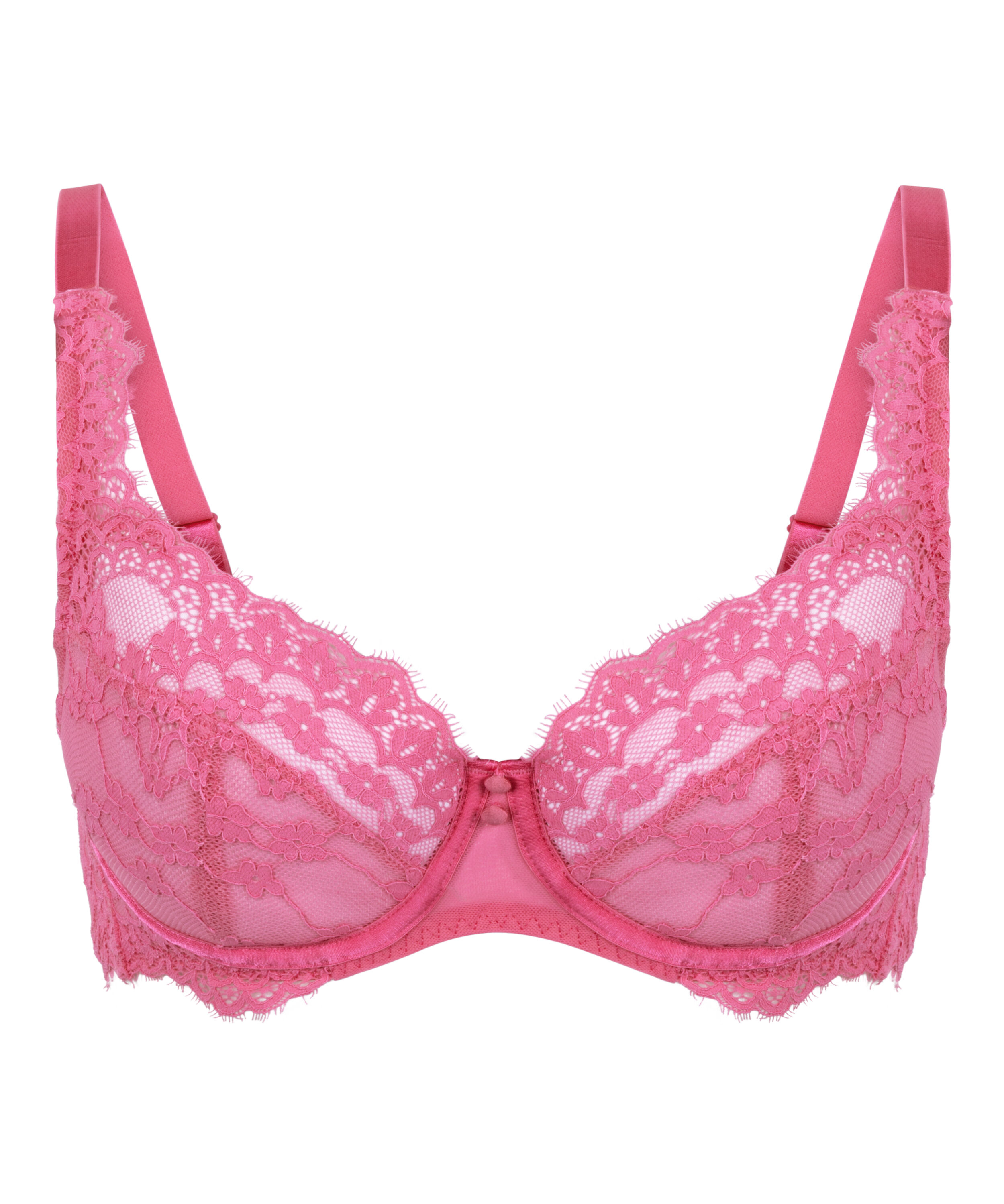 Daisy Non-Padded Underwired Bra, Pink