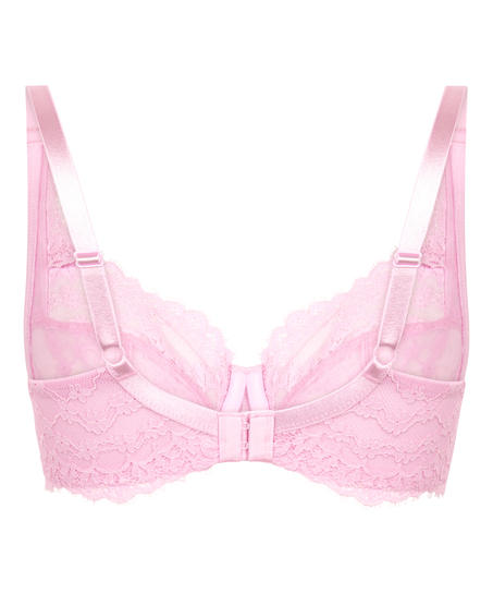 Daisy Non-Padded Underwired Bra, Pink