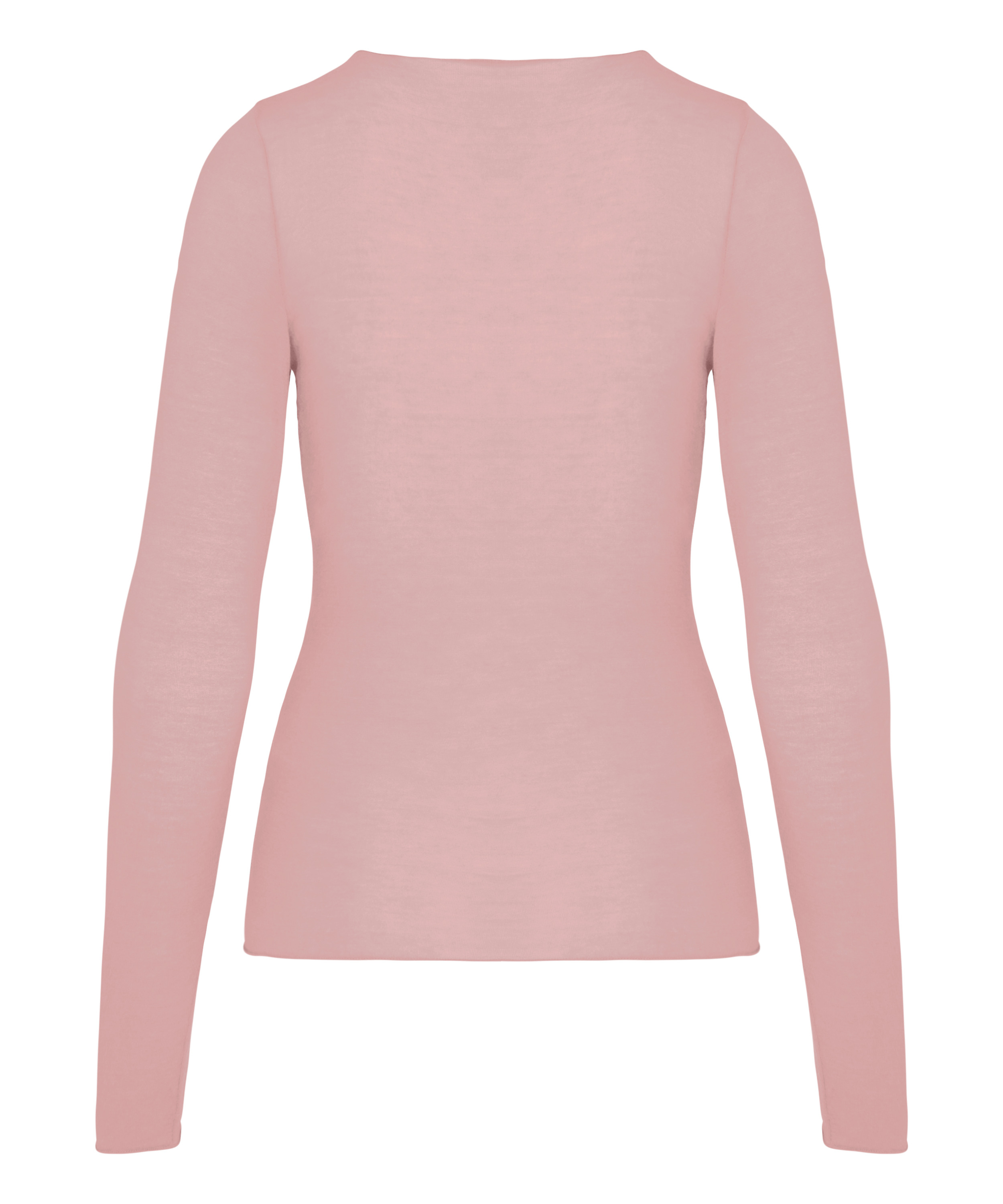 super soft Lace V-Neck shirt with Cashmere, Pink, main